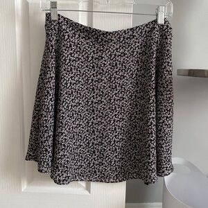 Socialite floral mini skirt
